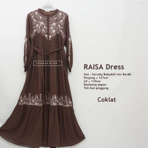 Raisa-008 Gamis Cerutty Babydoll Bordir